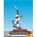 2016 New Product Of Modern Stainless Steel Sculpture For Garden&outdoor